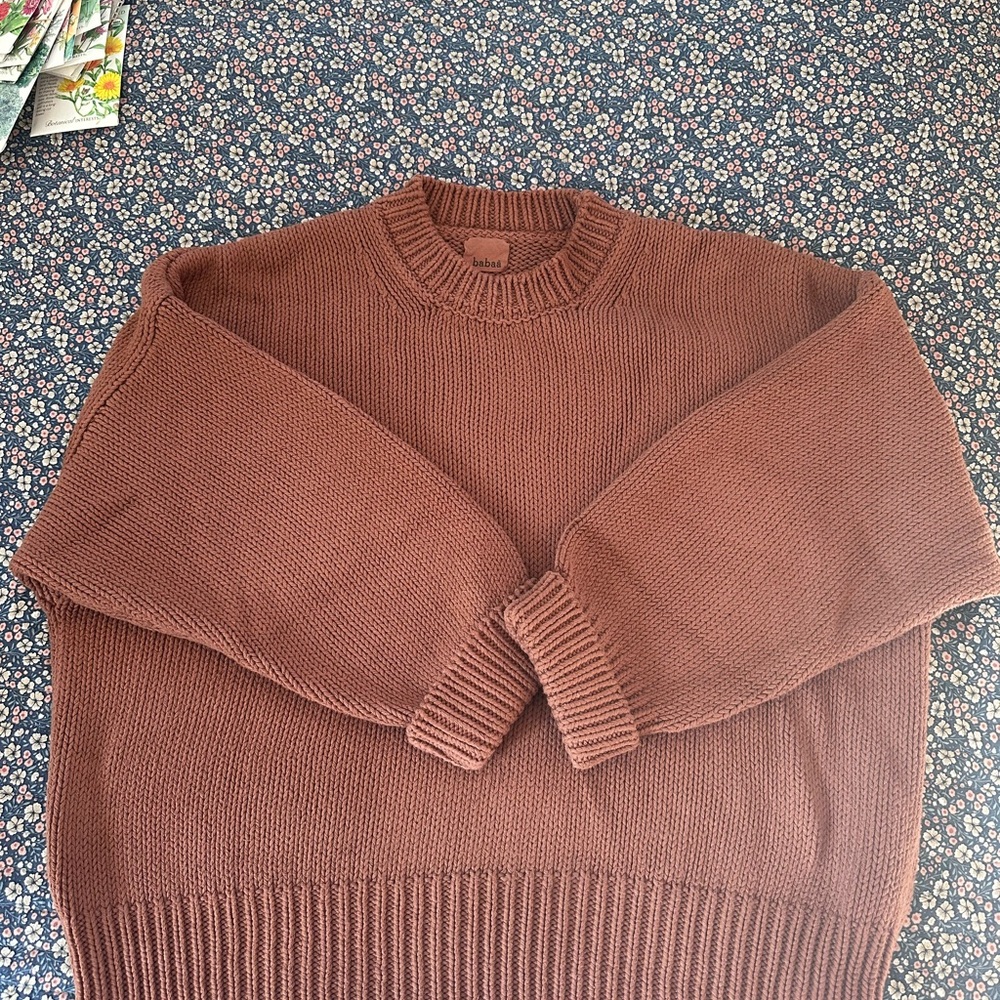Women’s Babaa sweater no16 in tonka bean